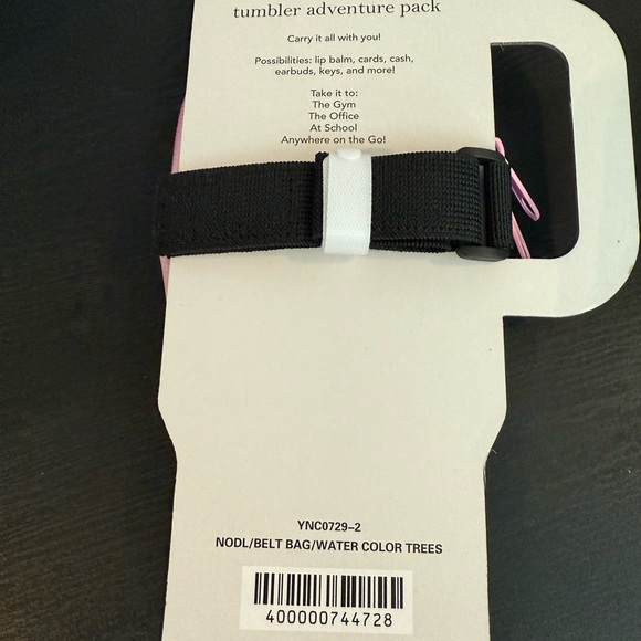 NWT, Pink and Green tumbler pouch - Picture 3 of 3